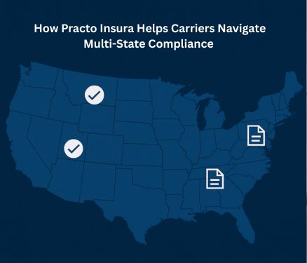 How Practo Insura Helps Carriers Navigate Multi-State Compliance